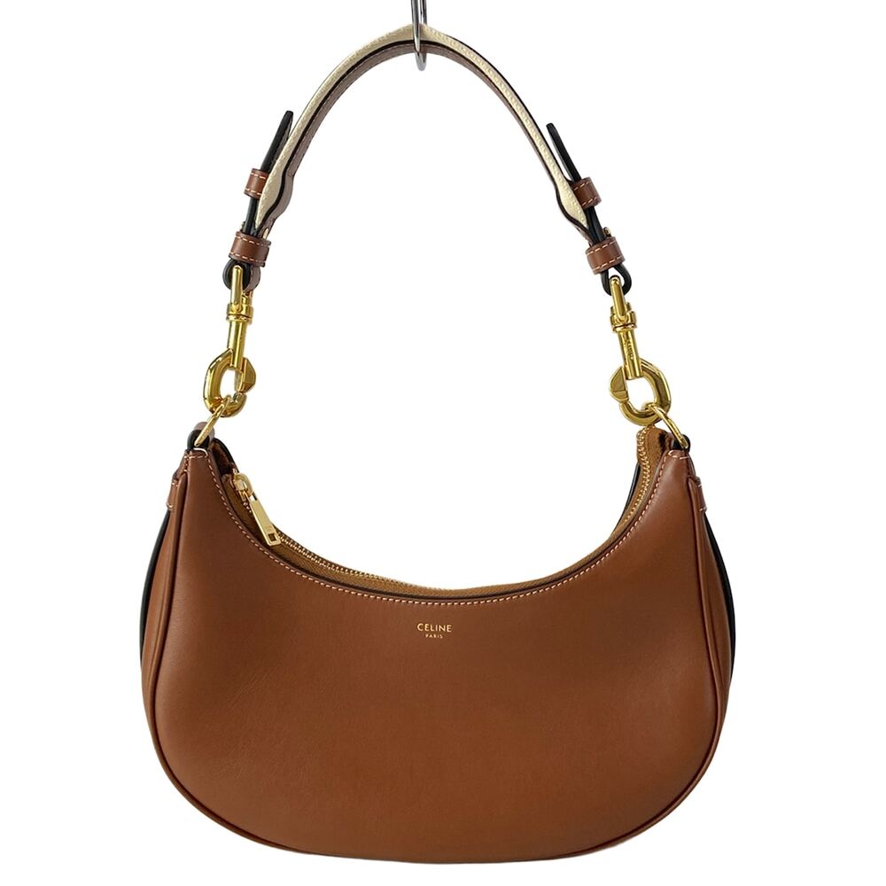 Celine Ava Bag Shoulder Bag 198643DGQ.04LU Tan (Brown)